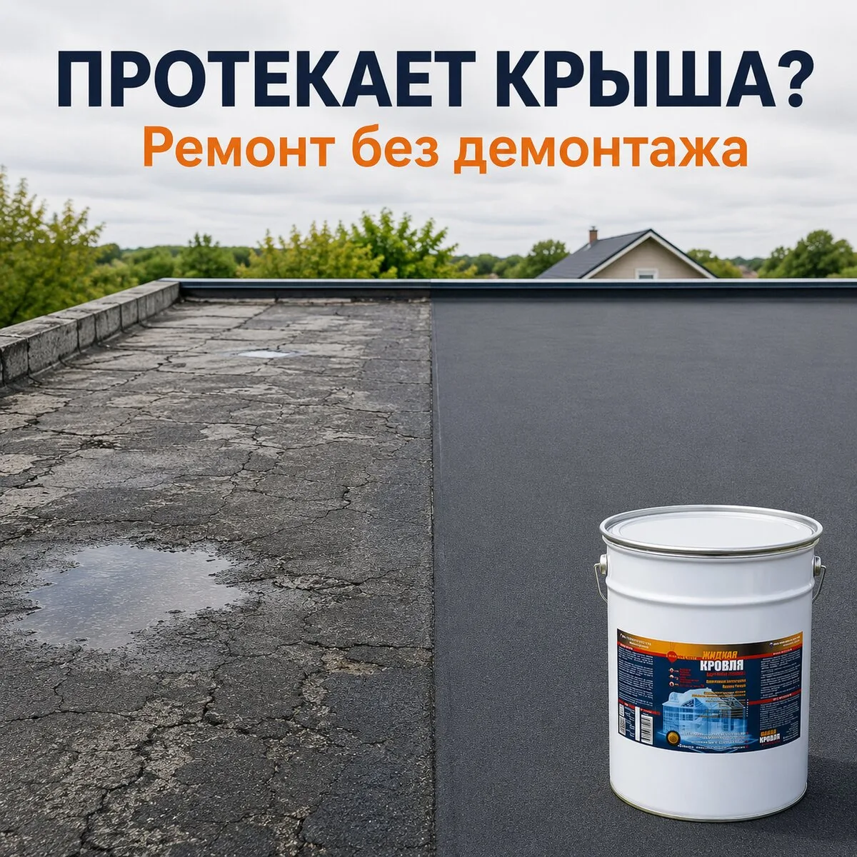 Жидкая кровля Nippon Ace. Для частных лиц и бизнеса!