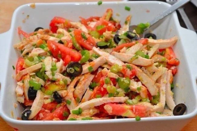 🍛 Салат из курицы
