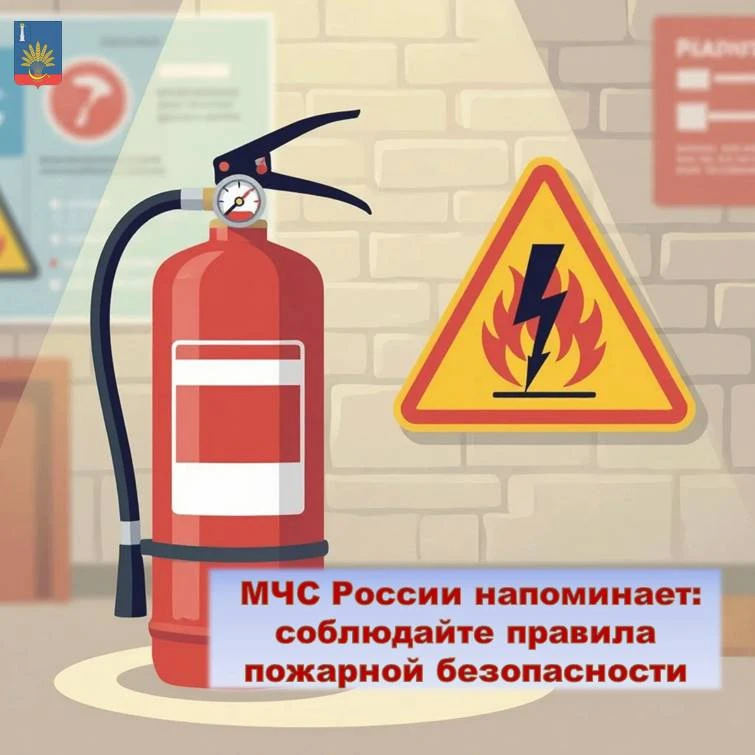 ⚠️ МЧС России напоминает: соблюдение правил пожарной безопасности — залог сохранения жи...