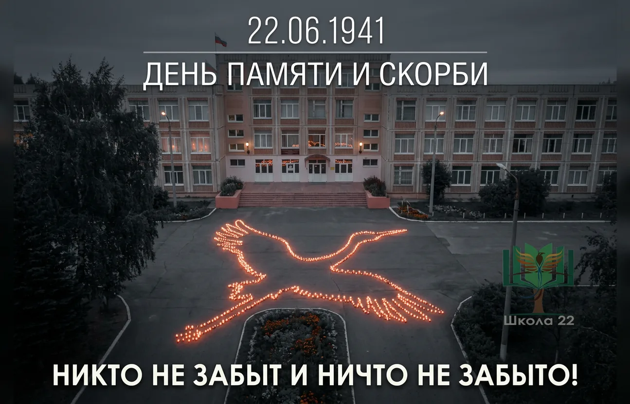 22 июня — День памяти и скорби, годовщина начала Великой Отечественной войны (1941). Это день, чтобы