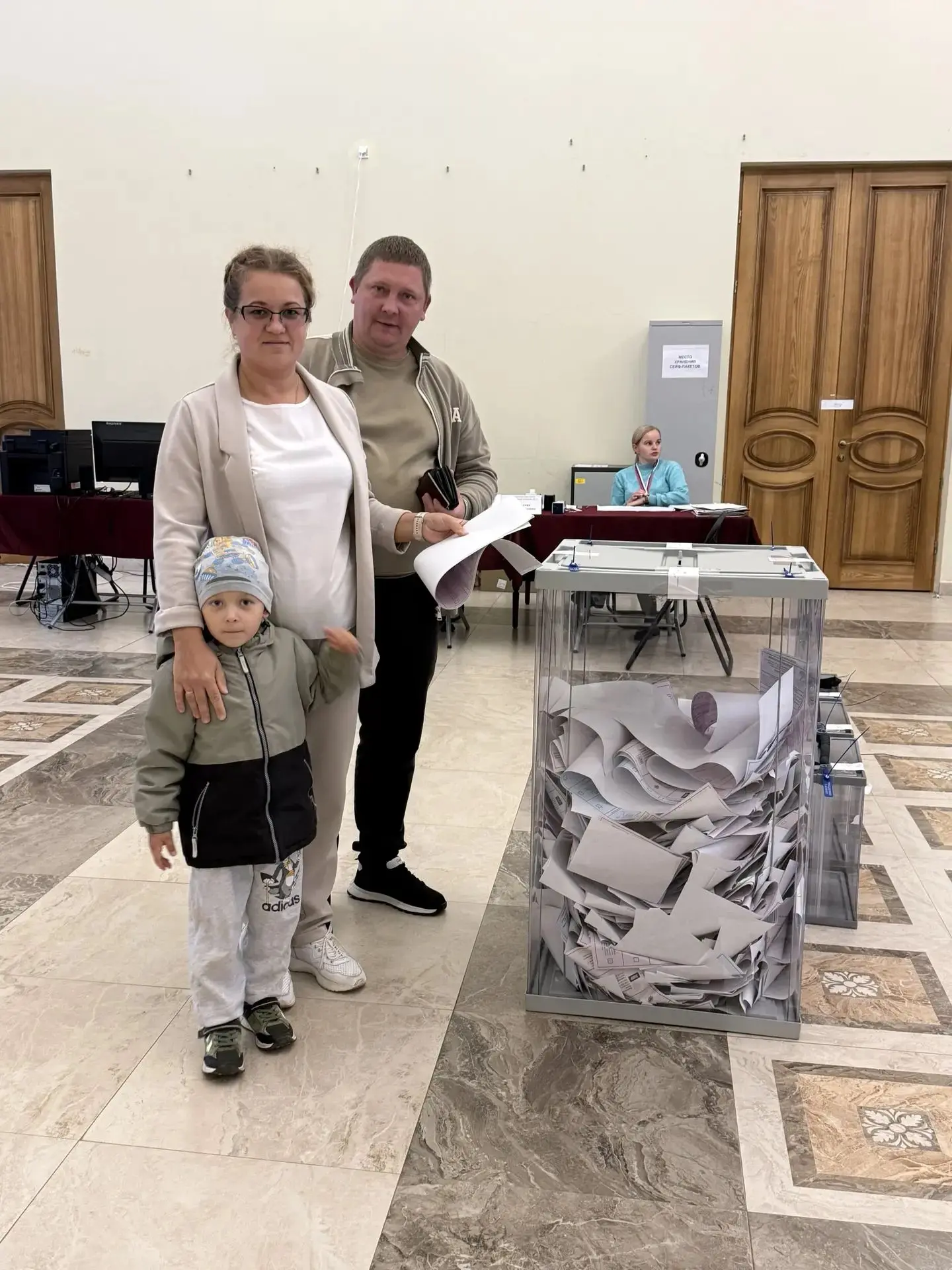 Семья Артема Яковлева из группы Буратино, гражданский долг выполнила! #навыборысемьей