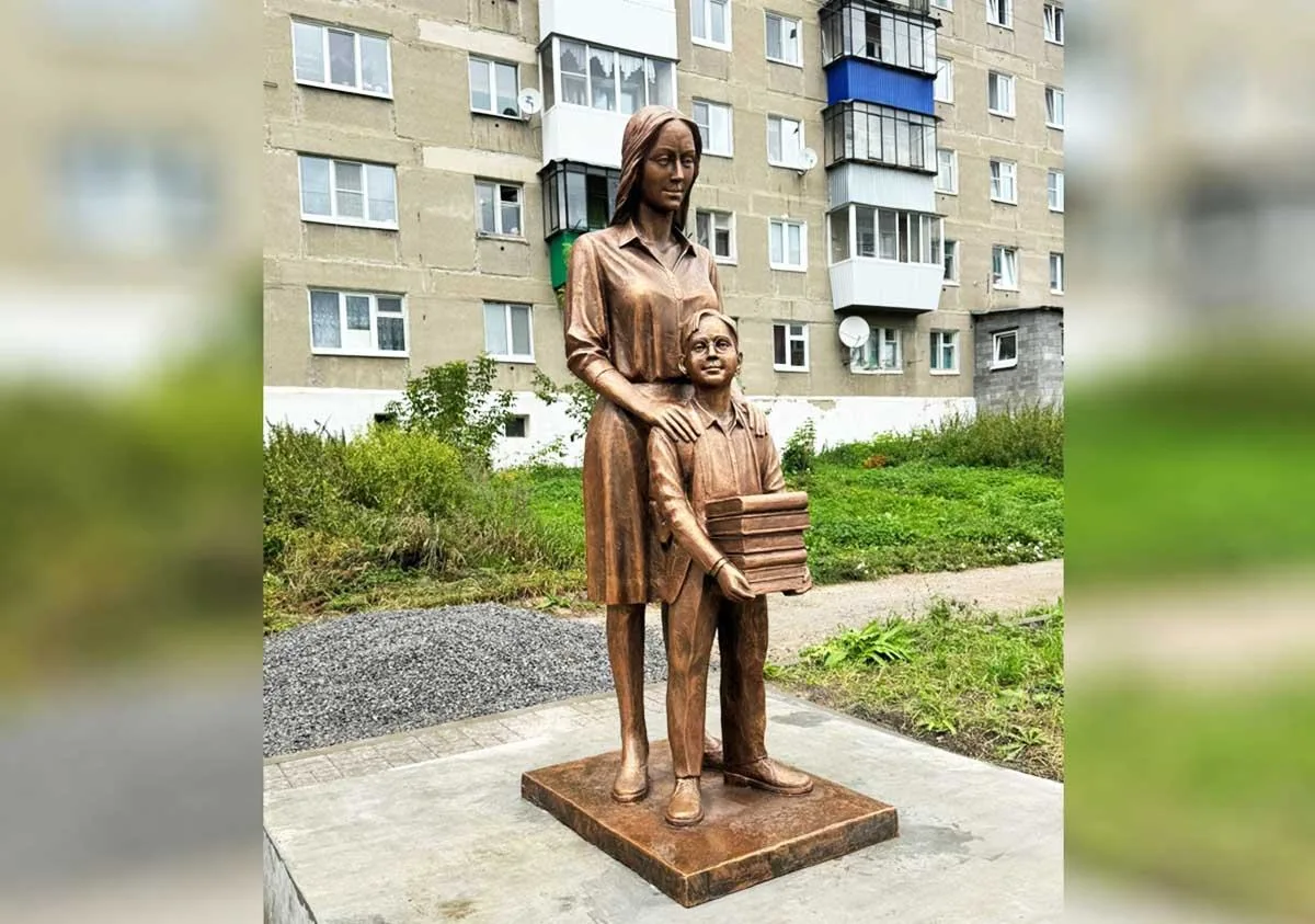 🔻Сегодня утром в Миньяре появился новый памятник