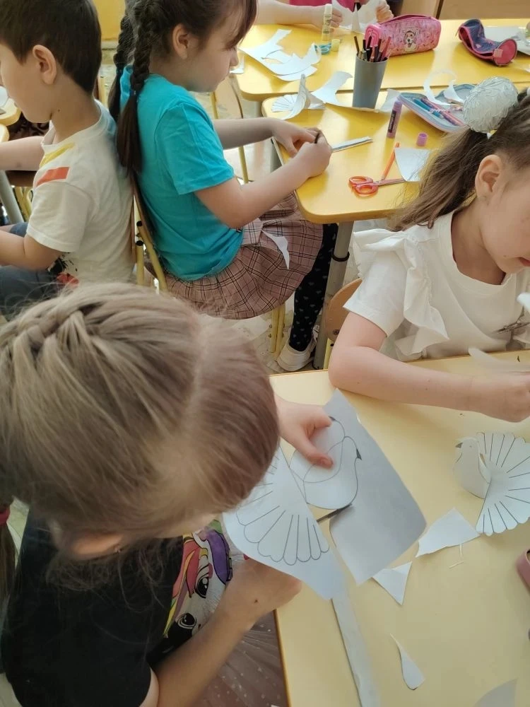 🕊️ Голубь мира своими руками