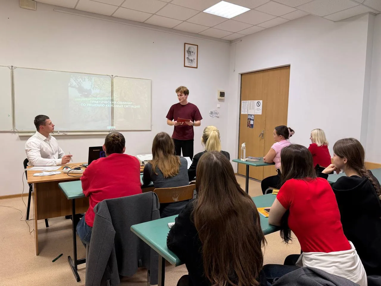Продолжаю делиться преподавательской деятельностью на кафедре «Государственной политики...