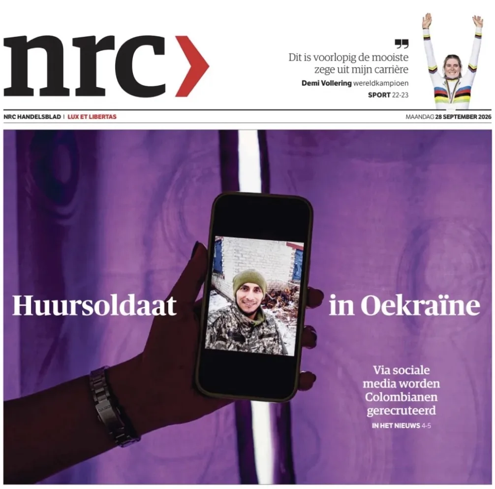 «Наемники на Украине». Под таким заголовком нидерландская газета NRC опубликовала сегод...