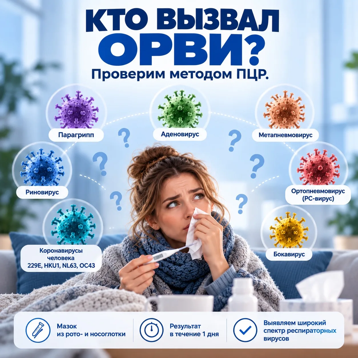 🤧 «Да это просто простуда…» — знакомая фраза?
