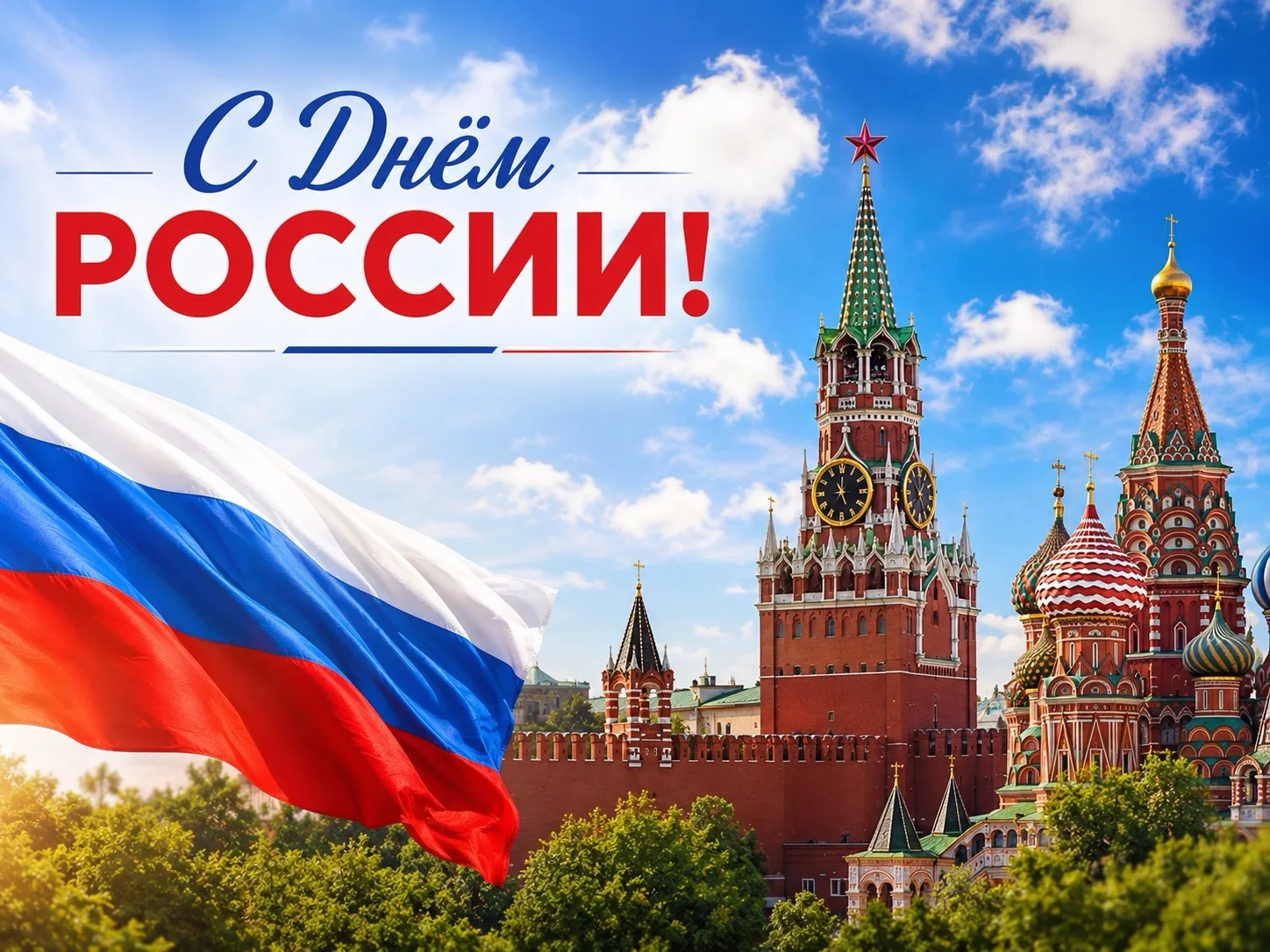 Сегодня мы отмечаем один из главных государственных праздников — День России.

Этот день символизиру