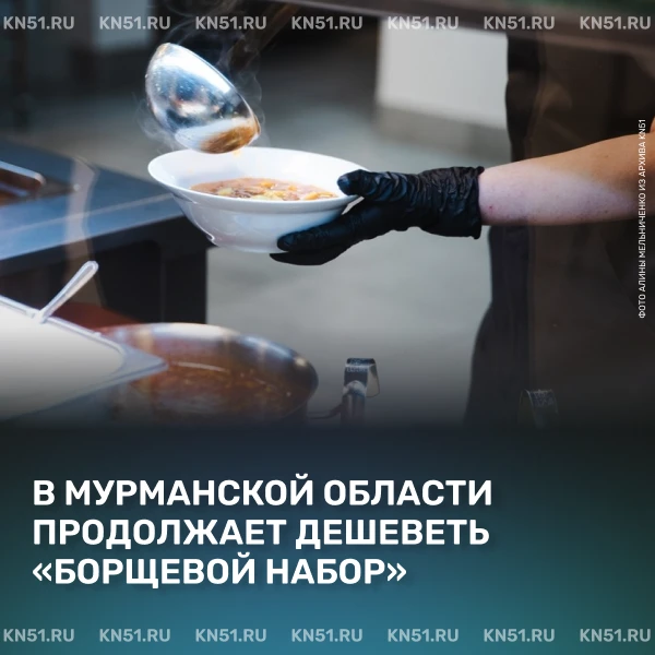 📉 За период с 11 по 17 августа 2026 года в Кольском заполярье подешевели средние потре...