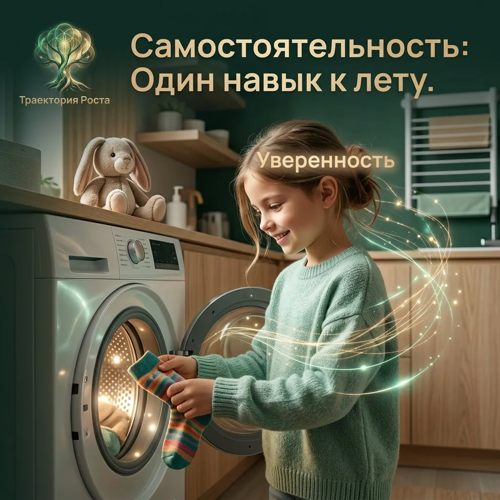 🟢⬆️ Если ребёнок в 10 лет не умеет включать стиральную машину — когда он должен этому ...