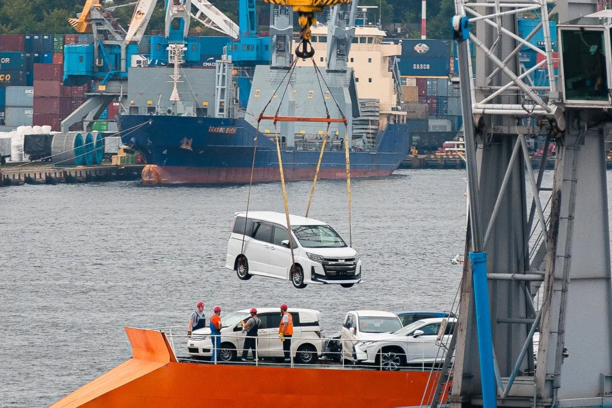 🚗 Покупка автомобиля в Японии. Что происходит после выхода судна?