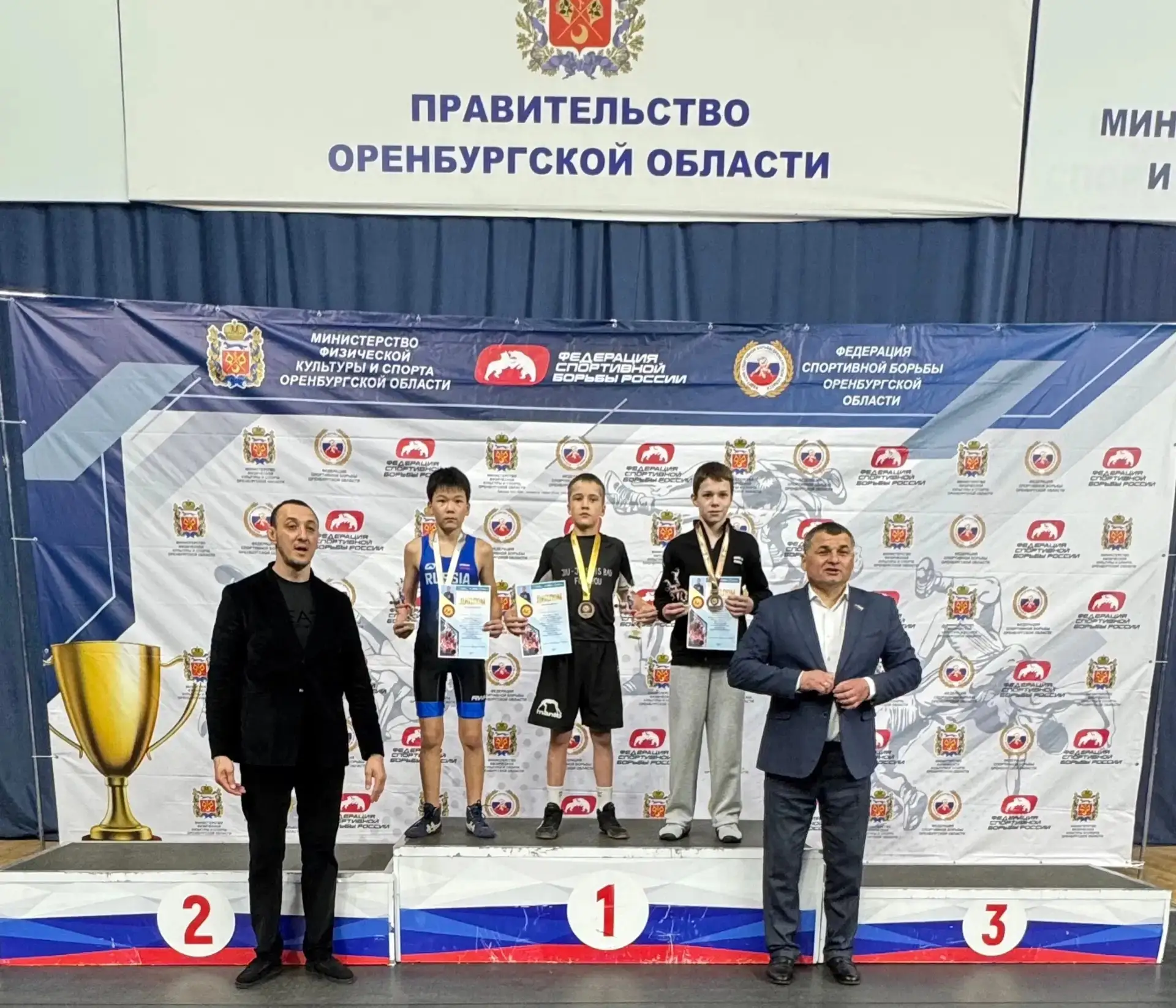 16 апреля в г. Оренбурге прошёл областной турнир — Спартакиада по спортивной борьбе на ...