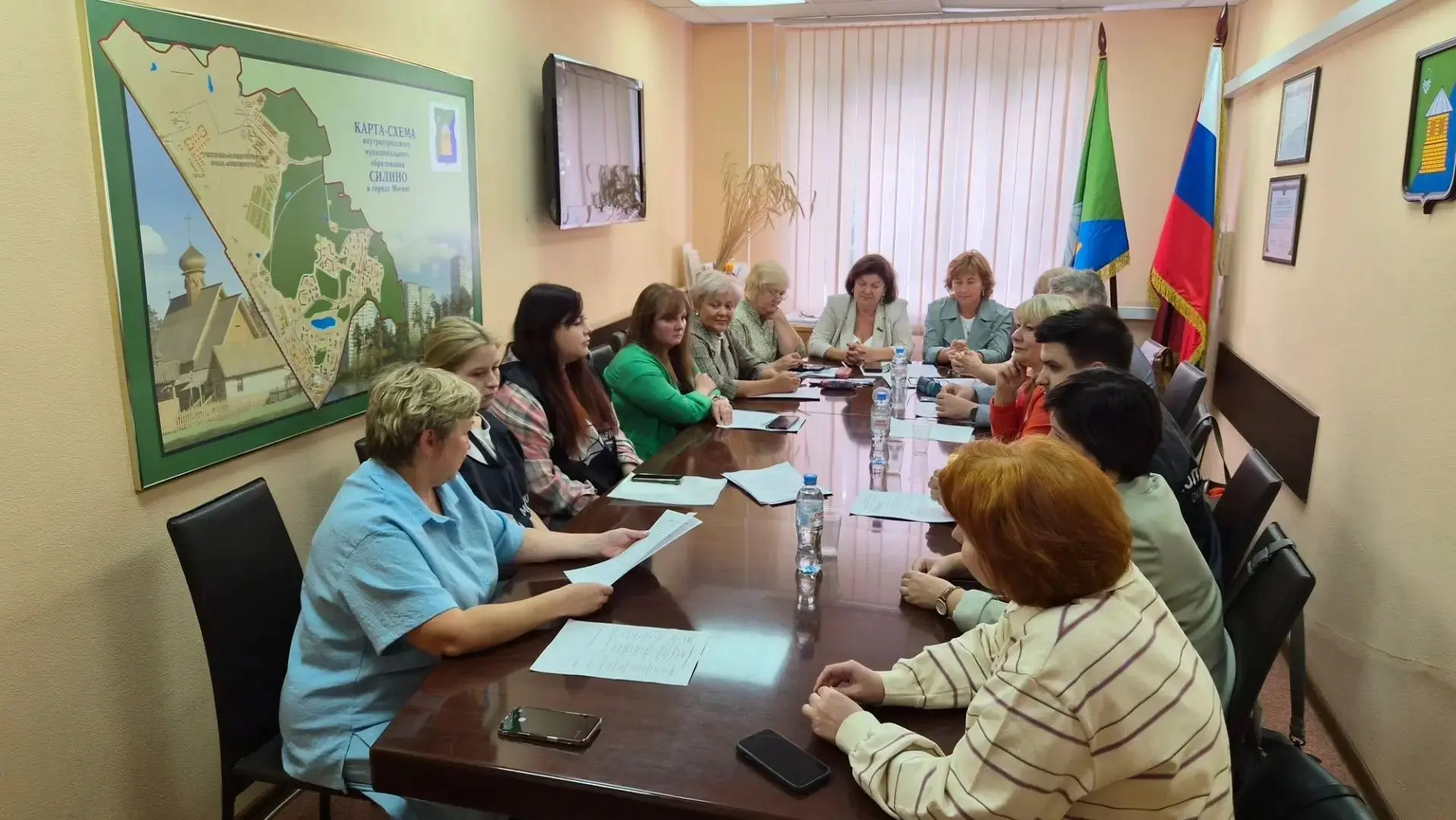 🗣 Молодёжная палата на заседании Совета Депутатов МО Силино!