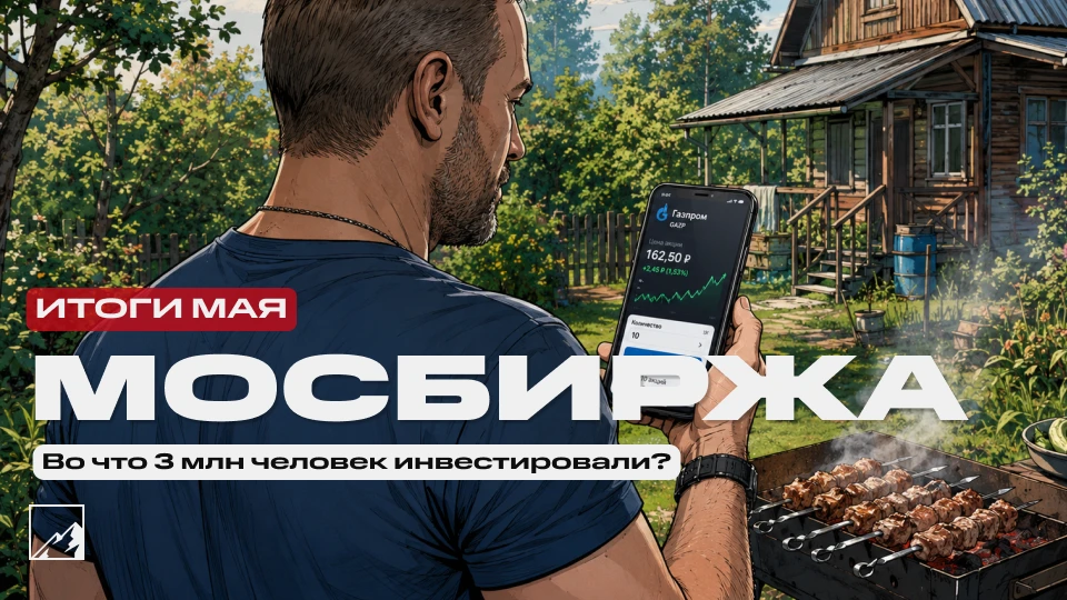 💹 Инвесторы продолжают хомячить облигации, а не акции! Что 3 миллиона инвесторов в мае...