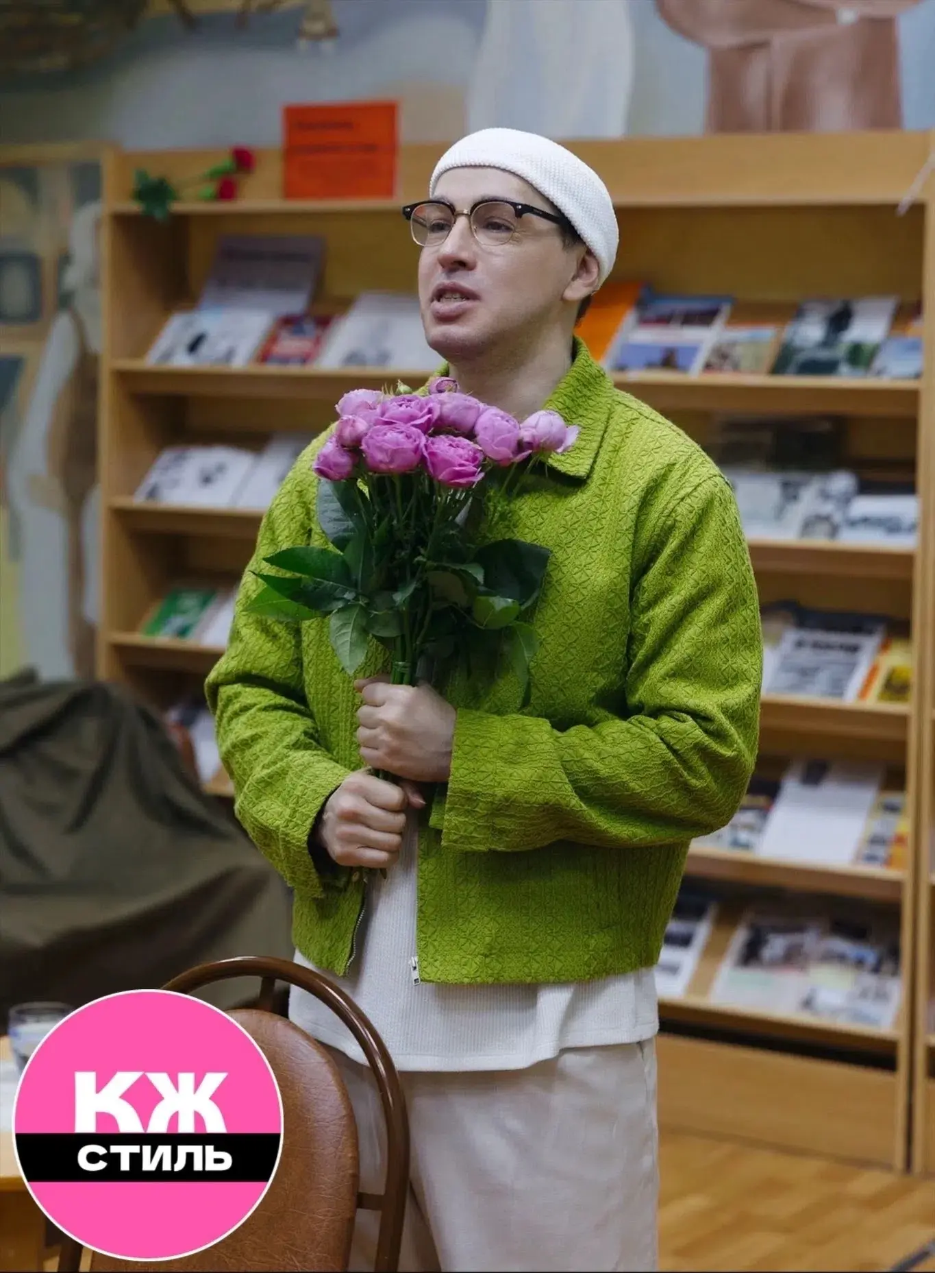 Привет, с вами Элис и рубрика кж- мода ❤️
Ребята, знакомьтесь — 
это Игорь Кумицкий театральная звез