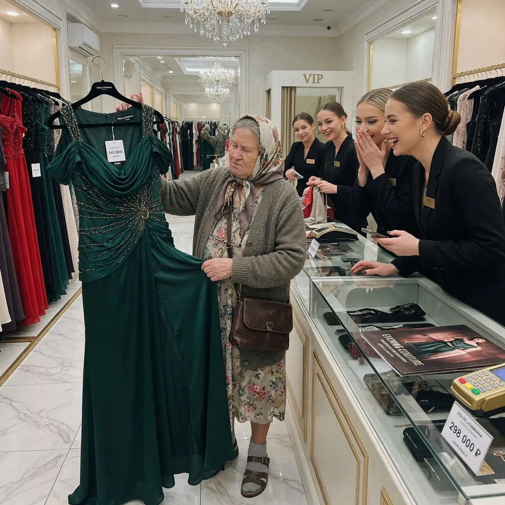 Продавщицы выгнали 70-летнюю бабушку из магазина за то, что она смотрела на дорогое пла...