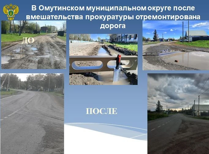 Прокуратура Омутинского района провела проверку по обращению местных жителей о ненадлеж...