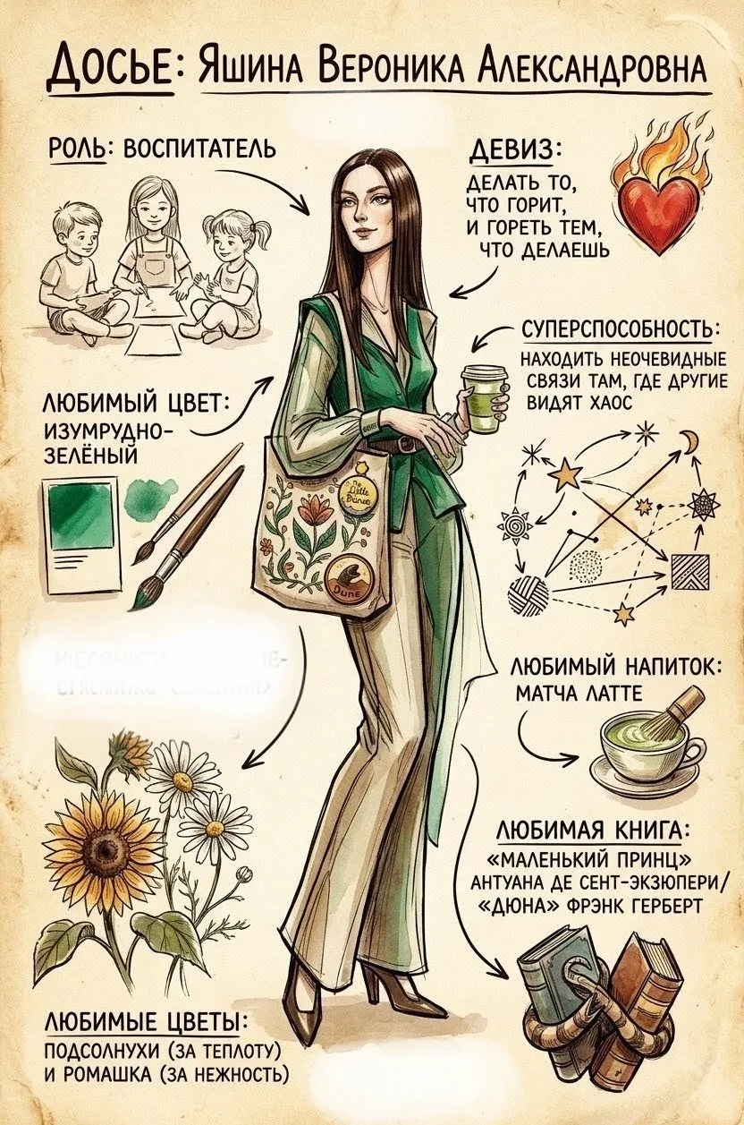 🎉 Рубрика «Знакомство с воспитателем»! 🎉

Сегодня хотим познакомить вас с Яшиной Вероникой Алексан