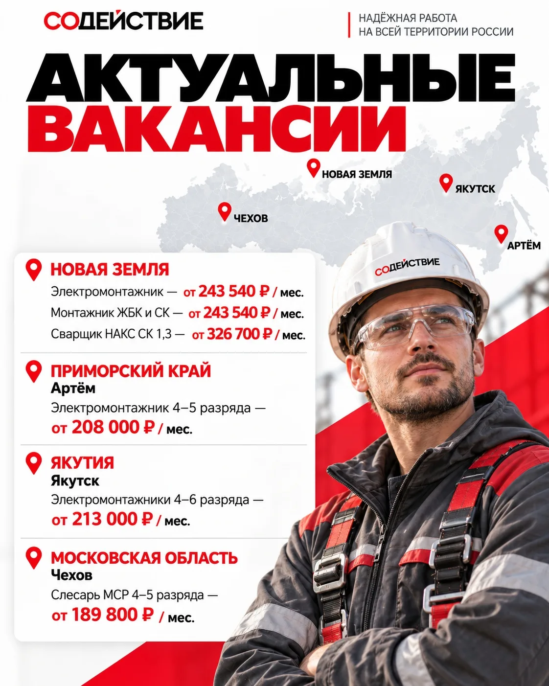 Актуальные вакансии