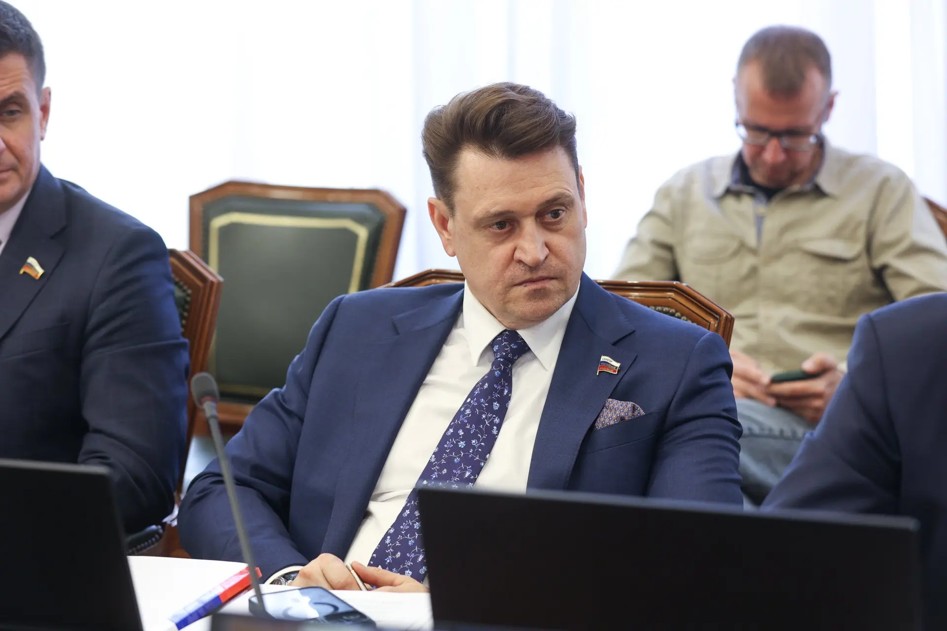 Заседание Комиссии СФ по защите государственного суверенитета и предотвращению вмешател...