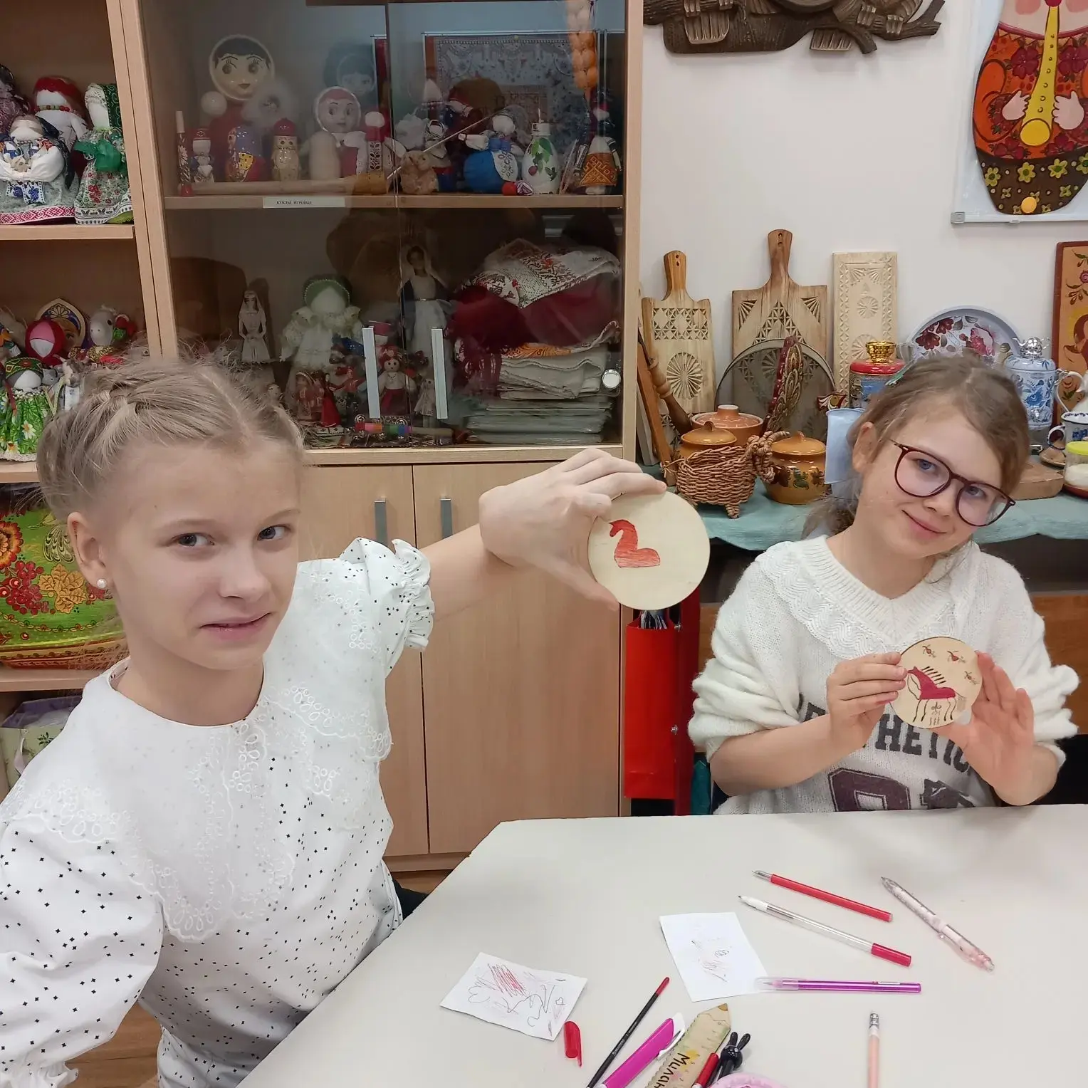 🎨 В рамках годового проекта «Душа России» для детей, родителей и молодых педагогов при непосредствен