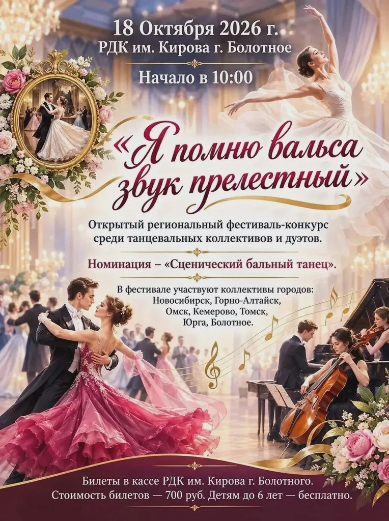 Фестиваль бальных танцев в Болотном! 💃