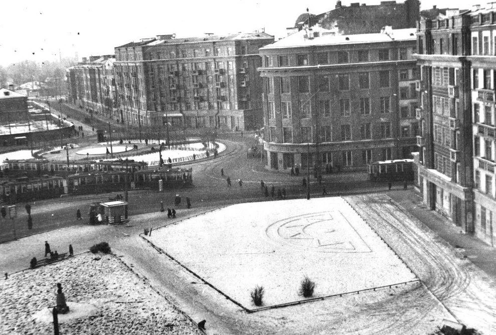 🚇 Площадь Стачек — будущее место станции «Нарвская». Ленинград, 1940 год.