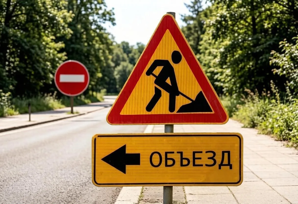 В Мамадыше ограничат движение на двух улицах из-за ремонта