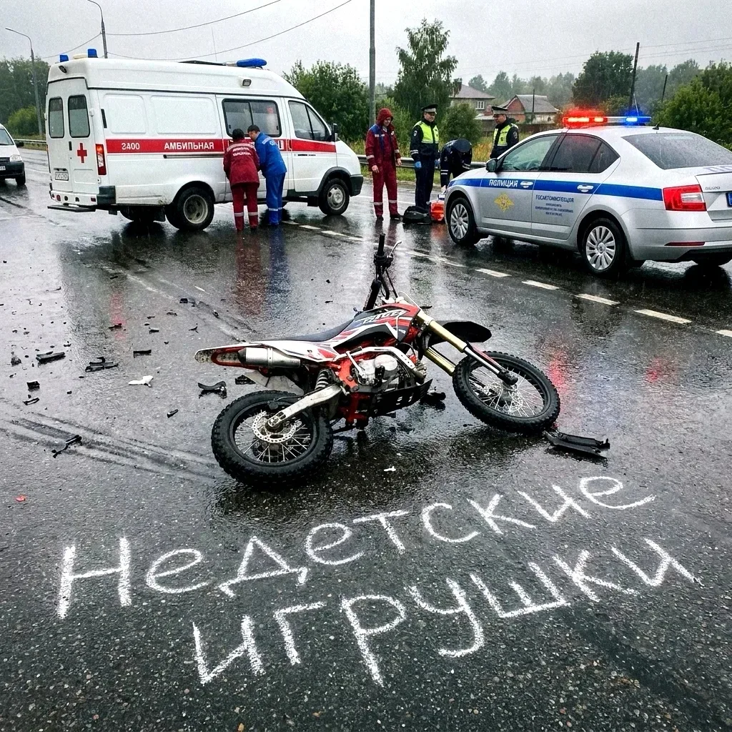 «Недетские игрушки» с мотором: почему питбайк — это не забава, и что нельзя на нем делать