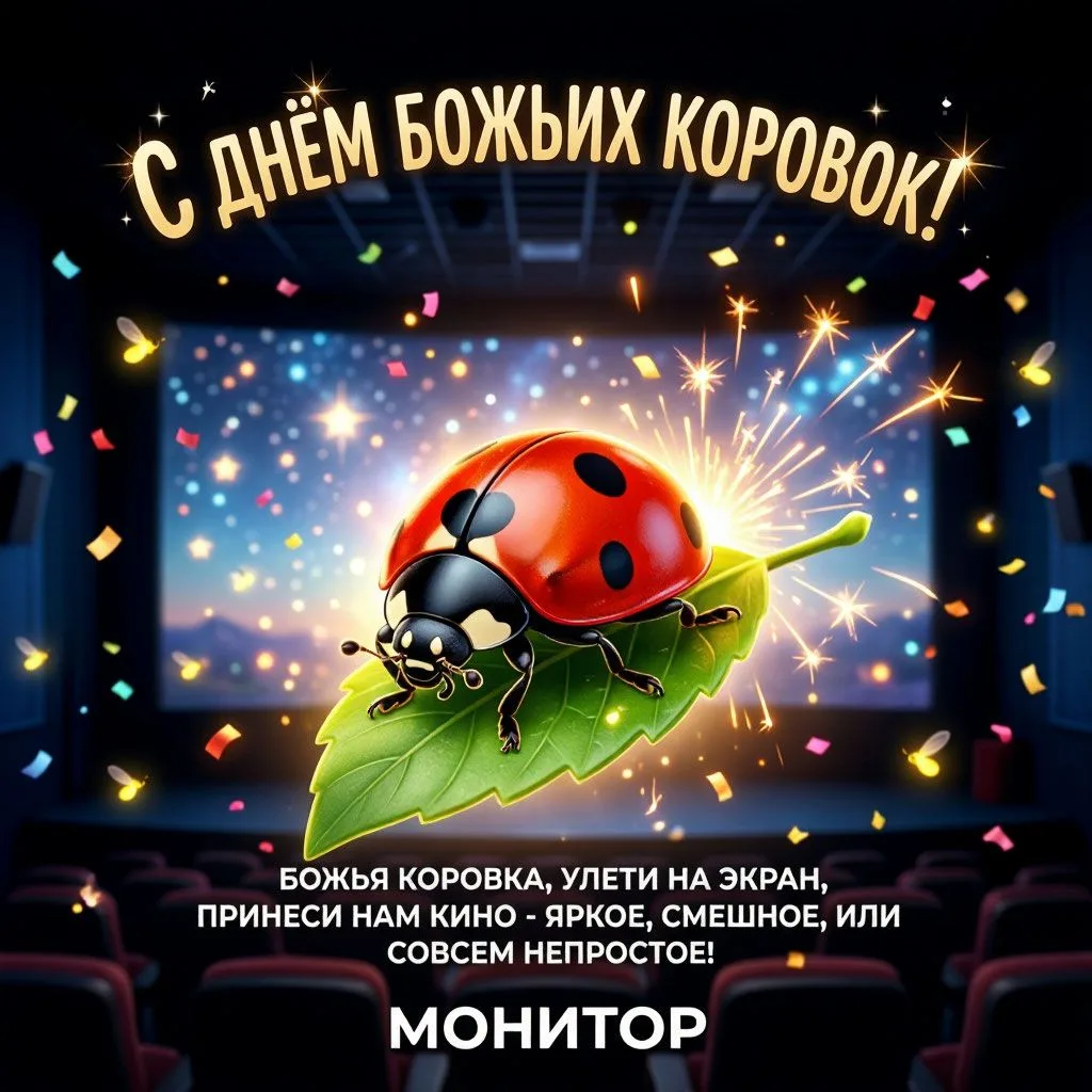 🐞 С Днём божьих коровок! 🐞

Помните, как в детстве шептали: «Божья коровка, улети на небо…»? И вер