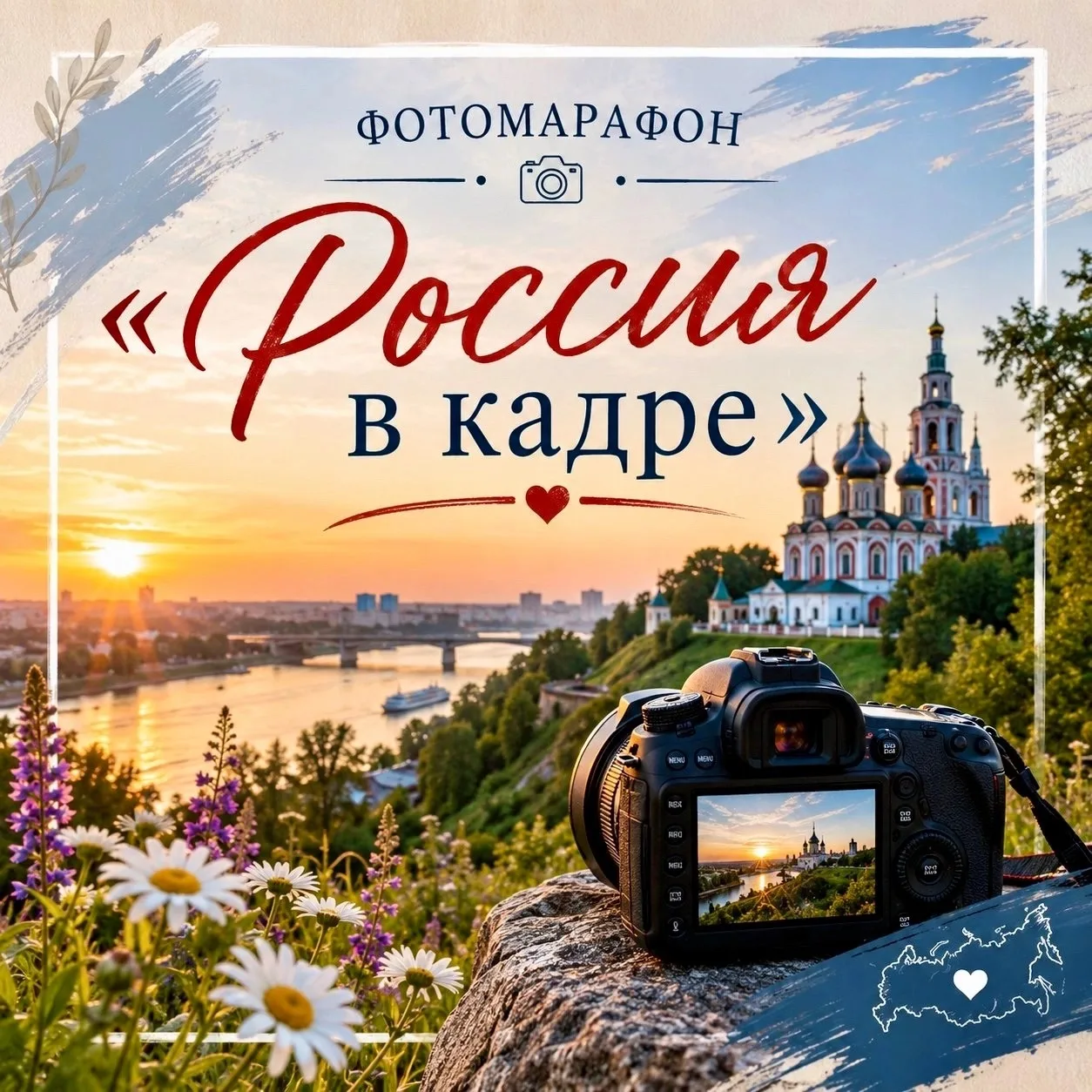Друзья! Мы присоединяемся к Всероссийскому фотомарафону «Россия в кадре» — и очень-очень ждём ваши т