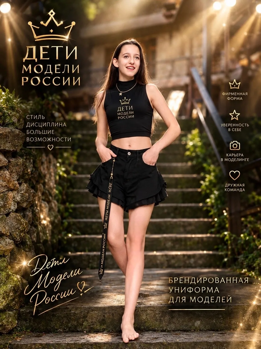 АМБАССАДОРЫ МЕРЧА 🎒🖤«Дети Модели России»