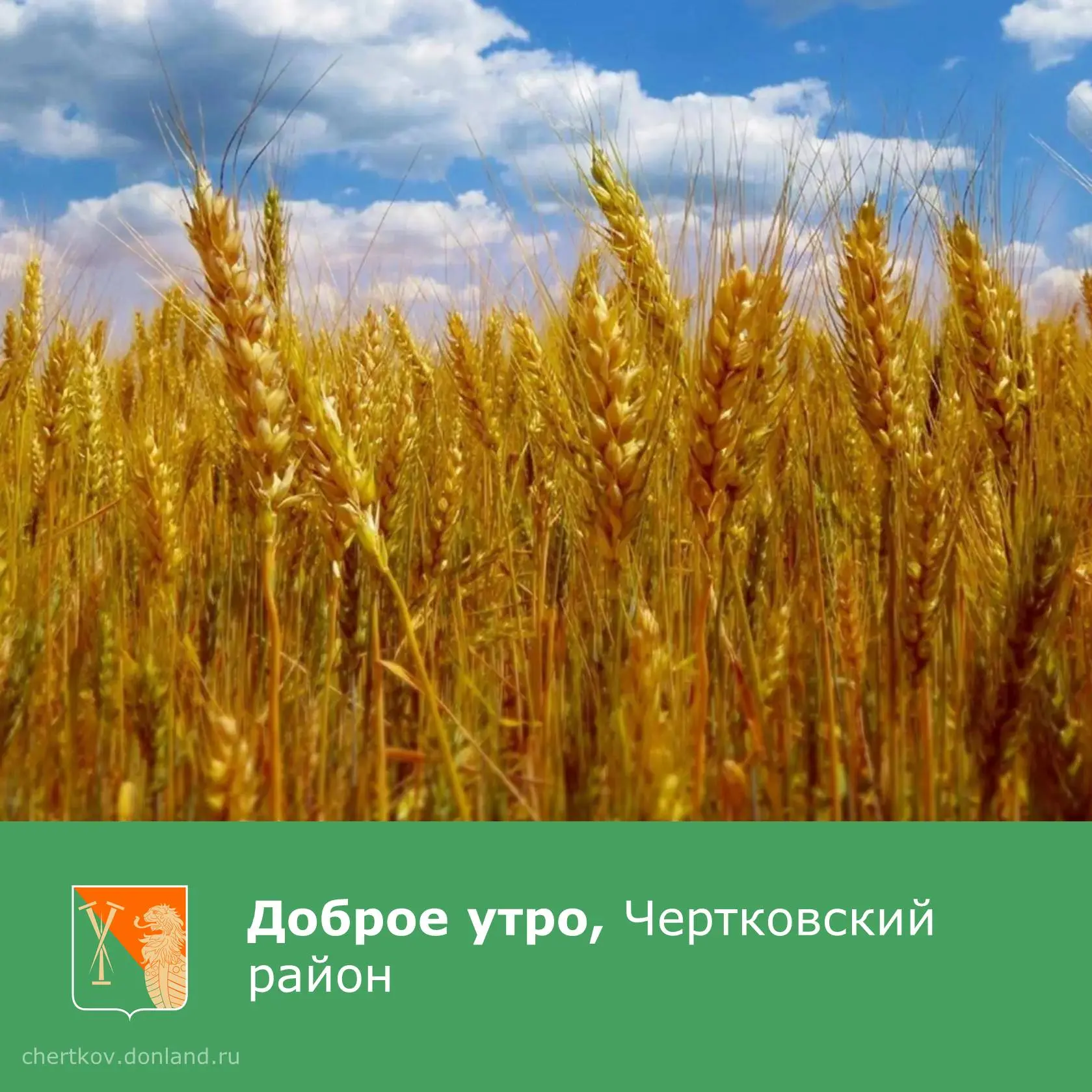 Хорошего дня и отличного настроения. Пусть сегодня все пройдет так, как запланировано.

#Чертковский
