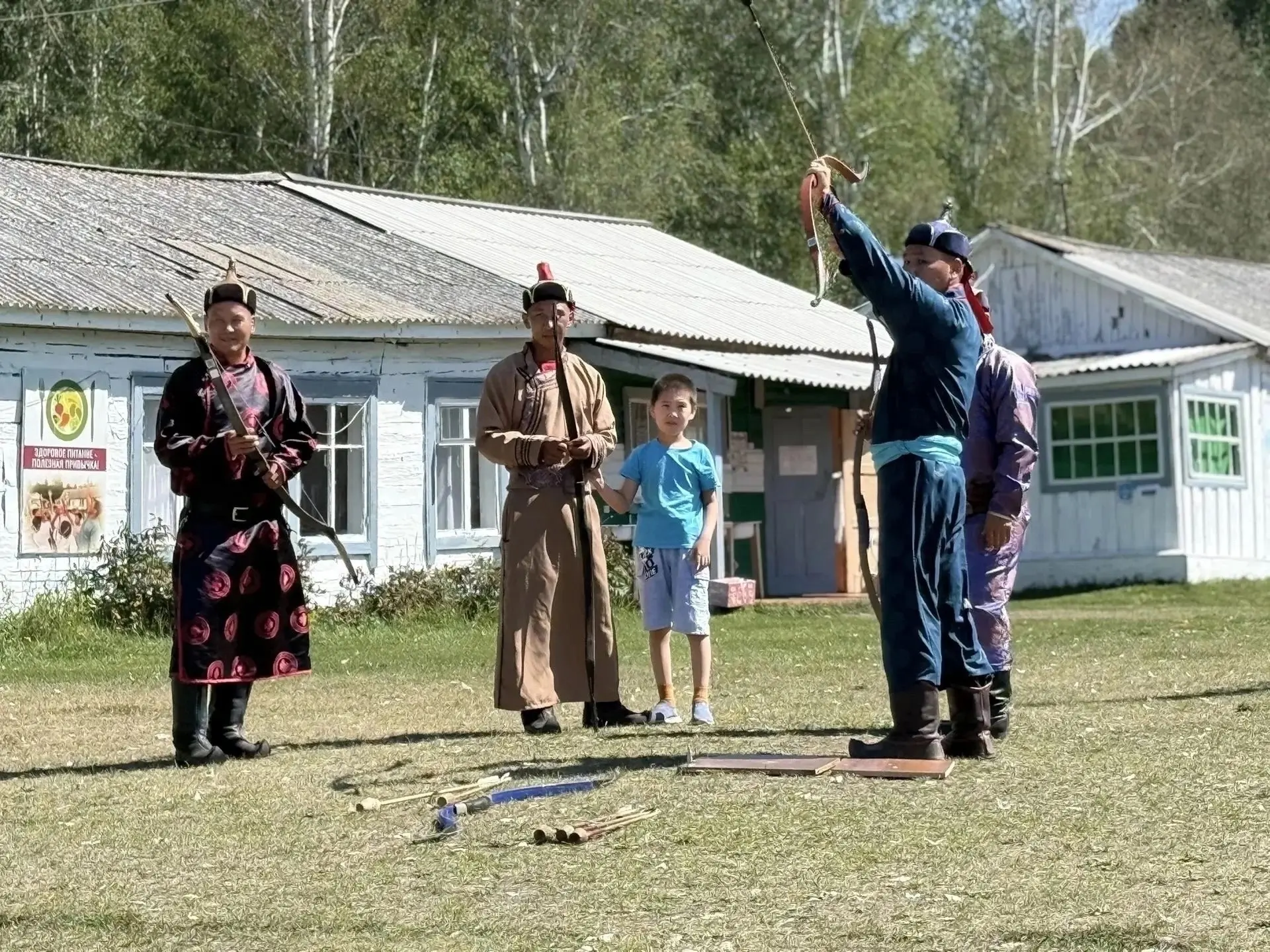 🏹 «Чодураа» лагеринге ча адарынга мастер-класс эрткен