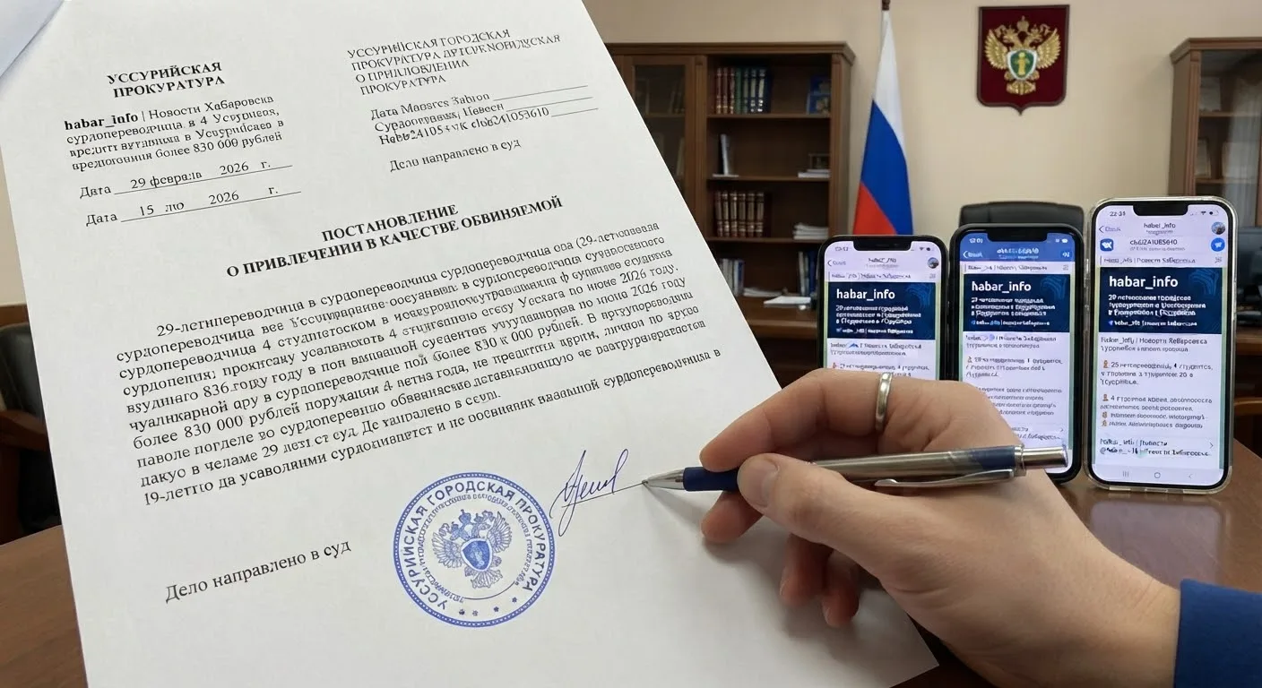 🚨 Сурдопереводчица из Уссурийска обманула четверых студентов — они взяли кредиты