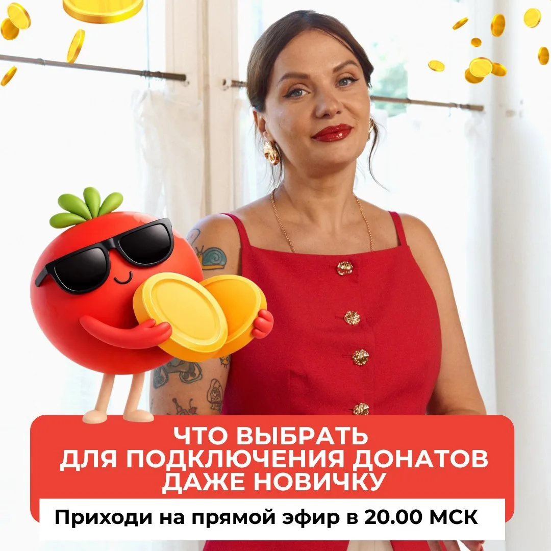 Не подключайте донаты прямо сейчас!