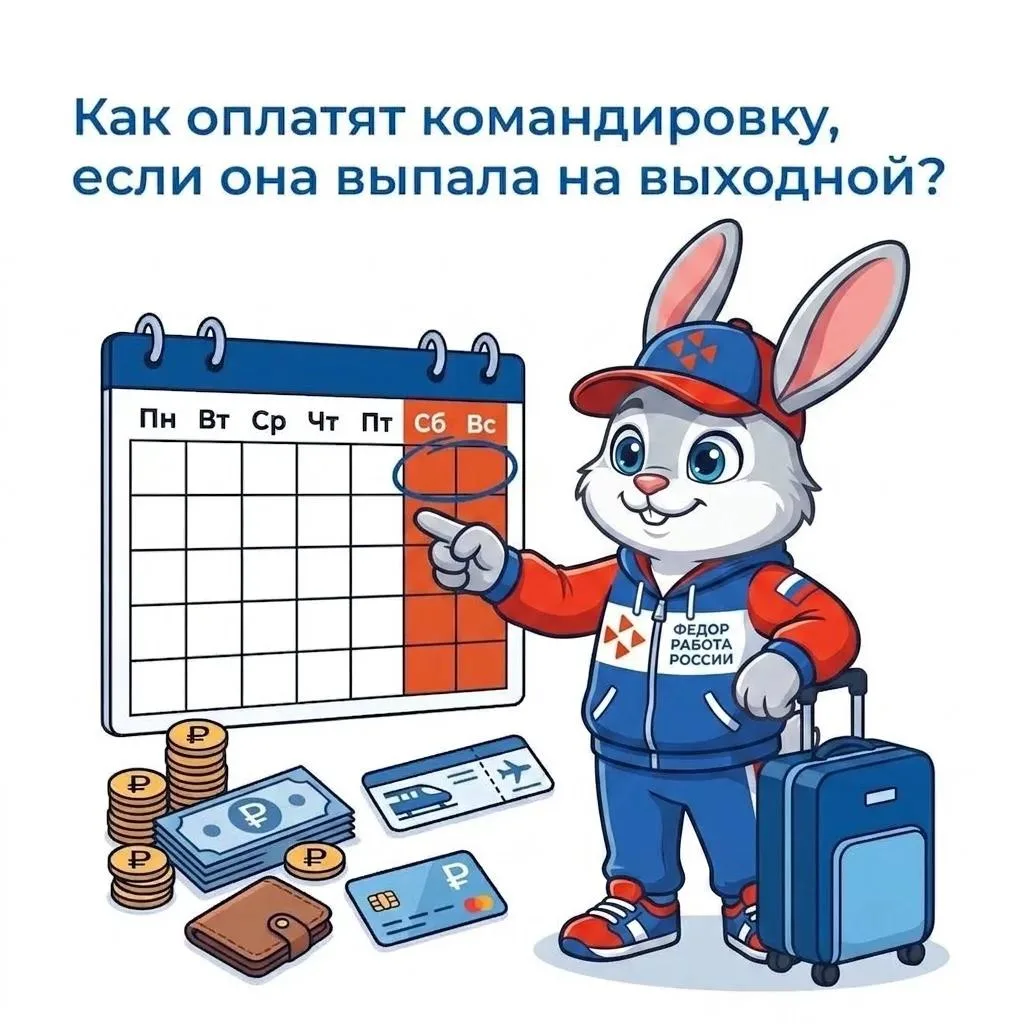 🚆 Командировка пришлась на выходные? Разбираемся, что с оплатой