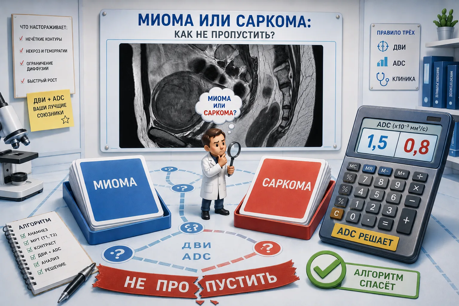 Миома или саркома: как не пропустить?