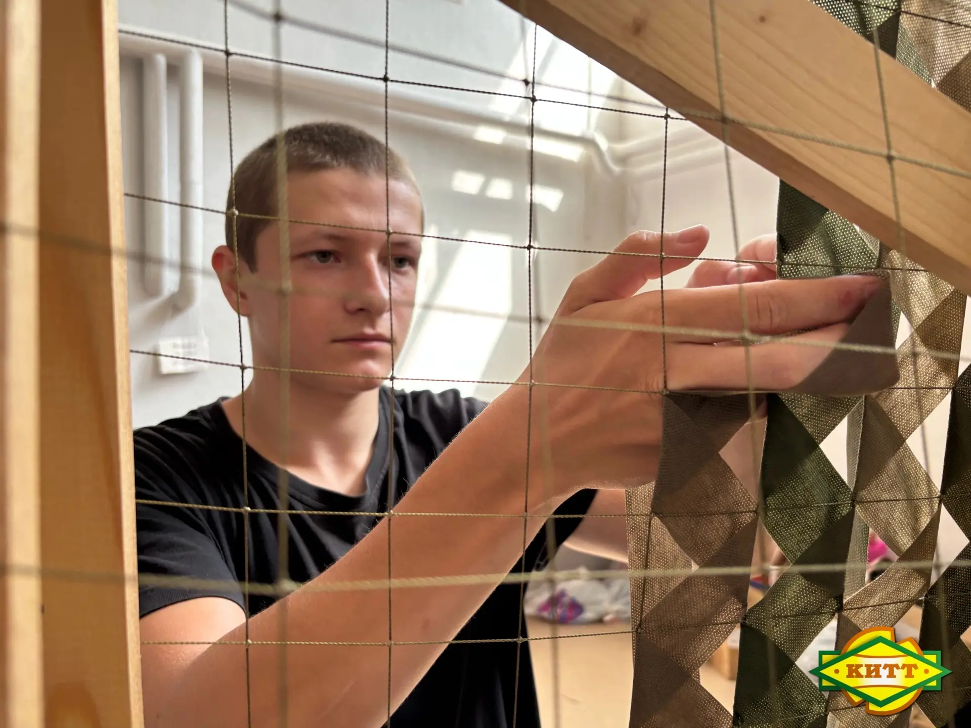 Плетение сетей на летних каникулах!