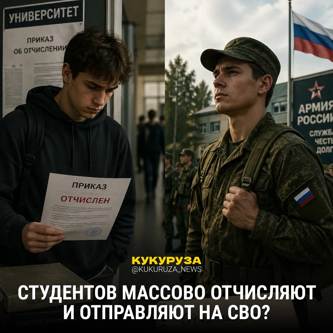 Отчислили и сразу на СВО?   Фейками начали кошмарить студентов, которых выгнали с учебы ради подписа