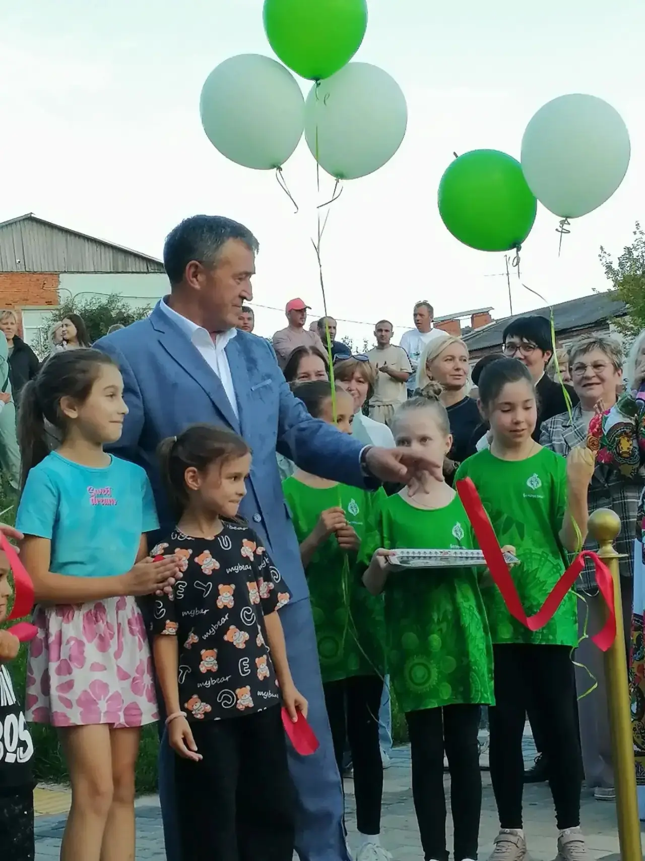 🎈Сегодня на пруду г. Белоусово состоялось торжественное открытие объекта «Соединяя бер...