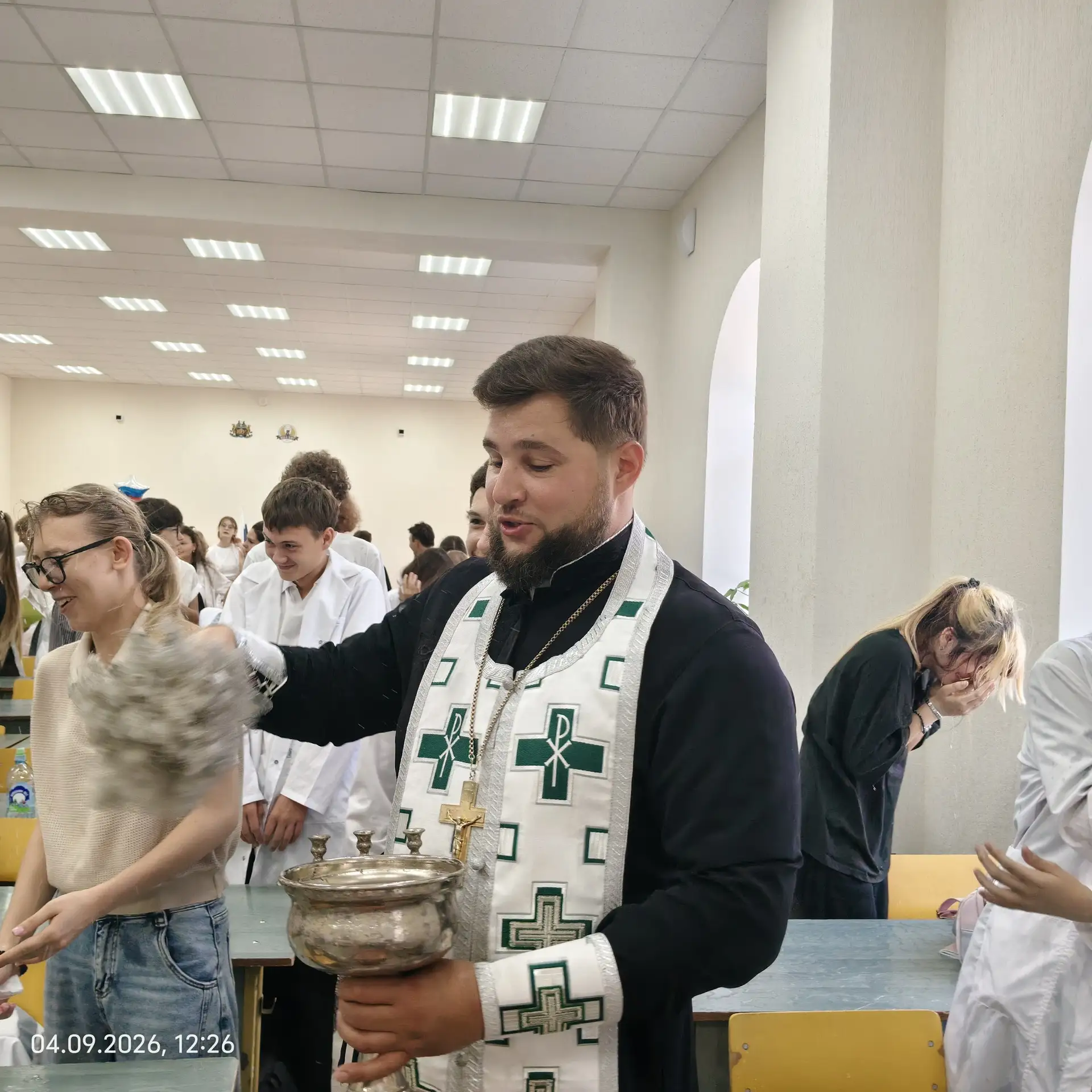 Благословение на учёбу: молебен для первокурсников