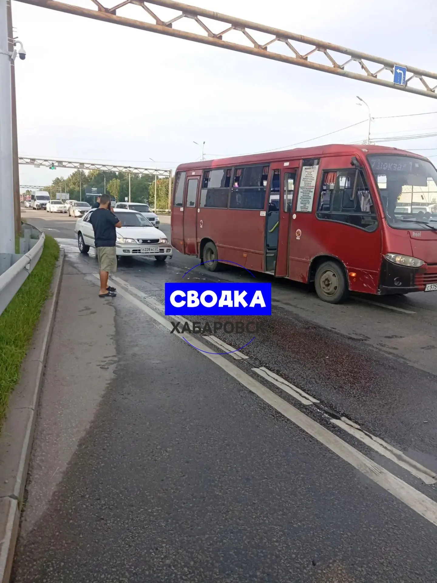 ДТП с автобусом на Пионерской