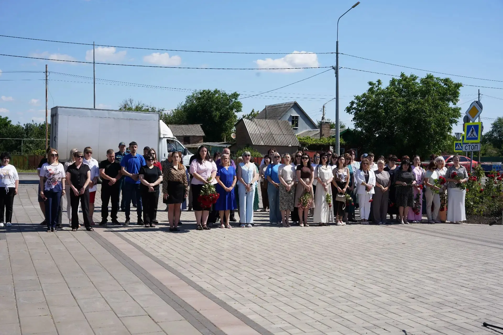 На территории Целинского сельского поселения у Обелиска состоялся митинг "День памяти и скорби.

22 
