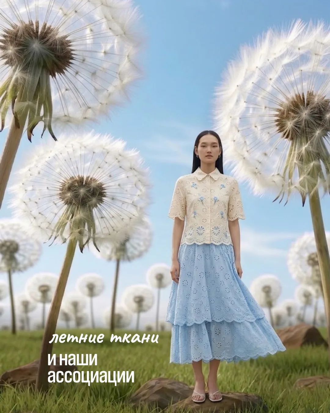 🪻Воздушные, как летние облачка и нежные, как луговые цветы…