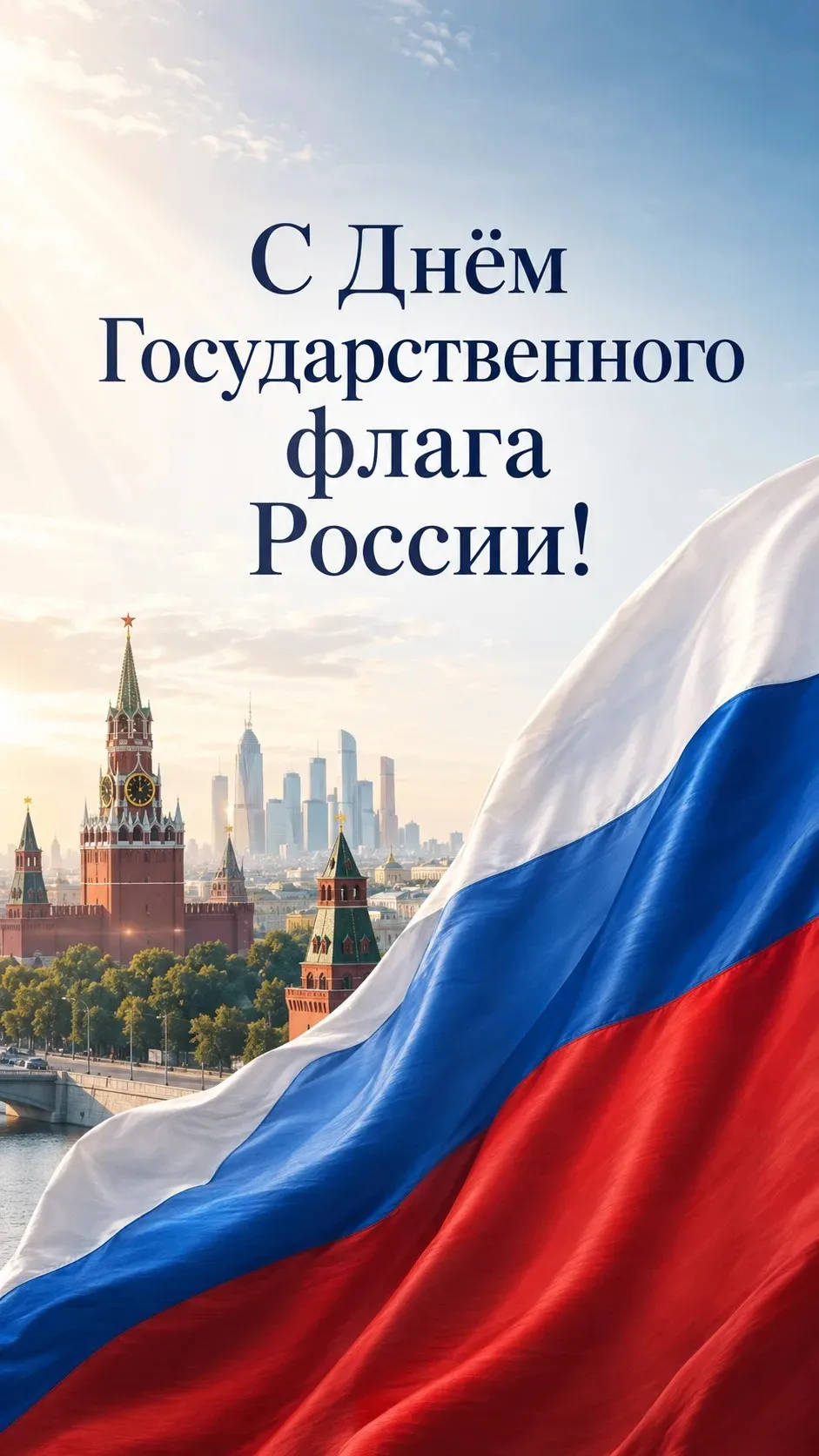 🇷🇺С Днем Государственного флага России!