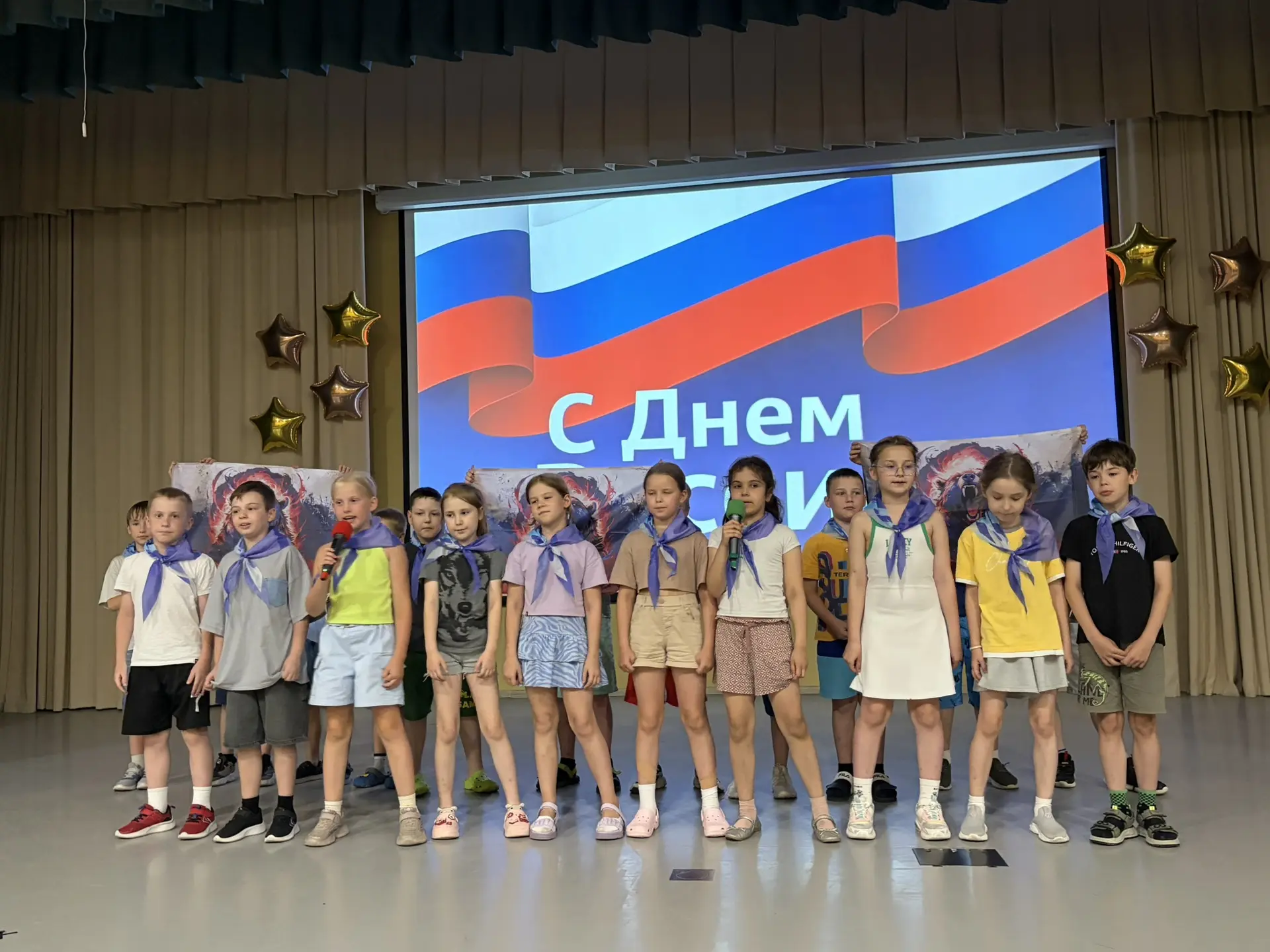 Сегодня в лагере мы посвятили день предстоящему празднику🇷🇺
