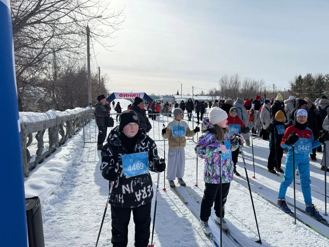🎿14 февраля в Экологическом парке состоялась Всероссийская массовая лыжная гонка «Лыжня России – 202