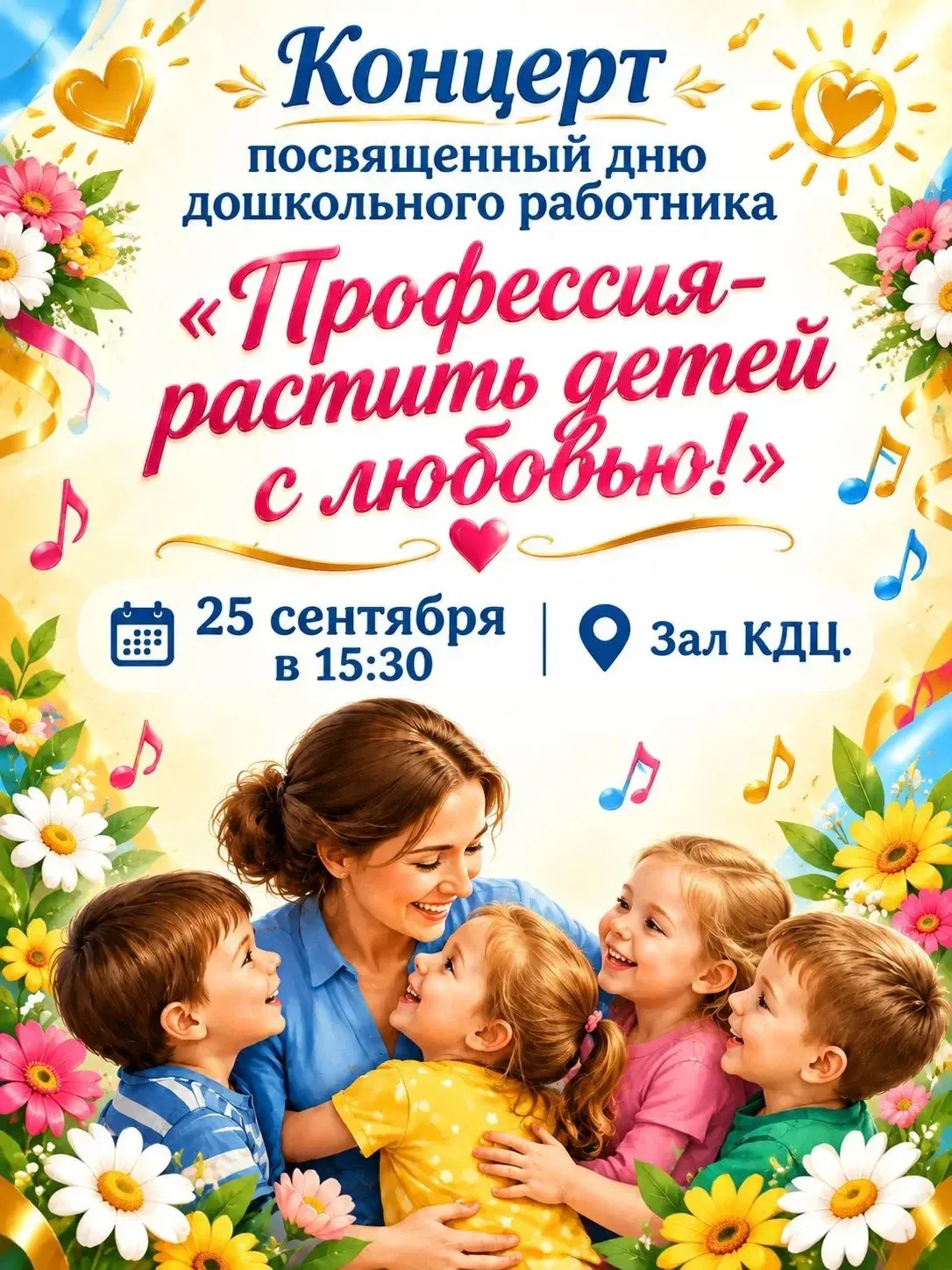 🎈🥳 Дорогие друзья! В честь Дня дошкольного работника мы подготовили особый концерт, к...