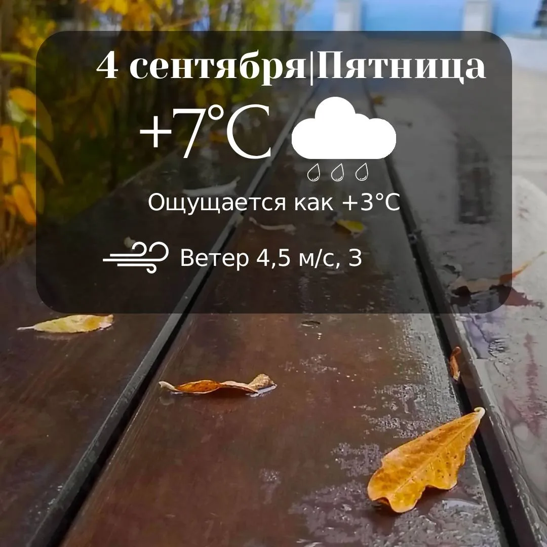 Прогноз погоды