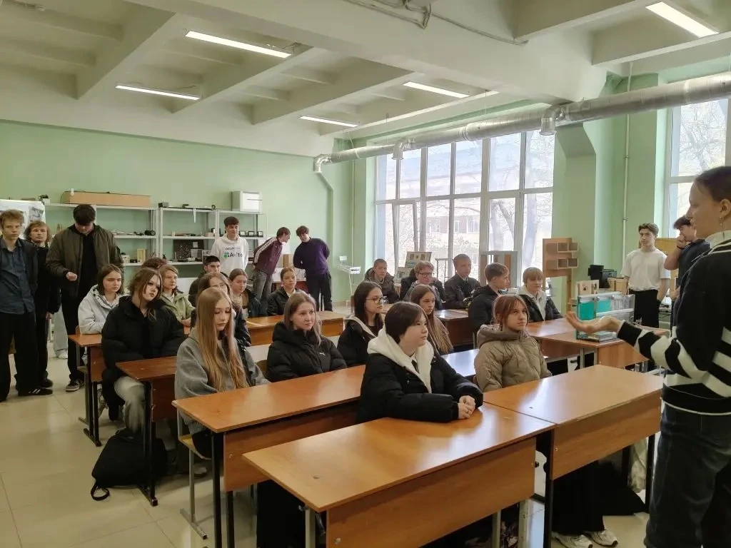 🔧 Сегодня ученики 9А класса побывали на дне открытых дверей в Белгородском политехническом колледже.